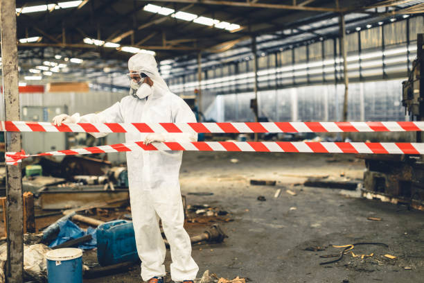 Professional Biohazard technician working in Exeter, NH